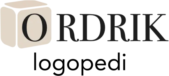 Logotyp för Ordrik logopedi